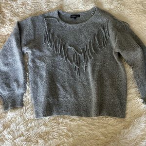 Cozy, light gray Sweater, size large